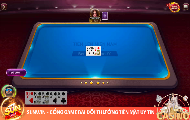 đánh bài tiến lên sunwin