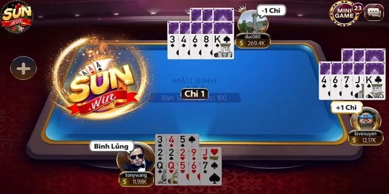 Tổng quan về game bài mậu binh tại cổng game Sunwin