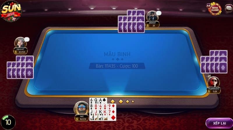 Những thuật ngữ phổ biến trong mậu binh Sunwin